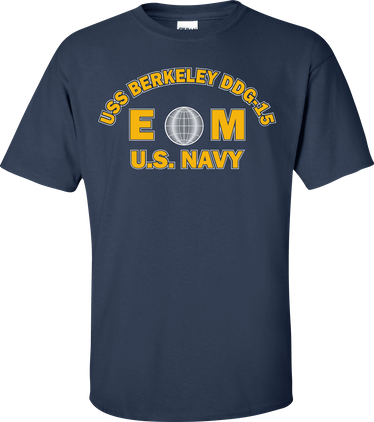 USS BERKELEY DDG-15 Rate EM Electricians Mate T-Shirt
