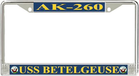 USS Betelgeuse AK-260 License Plate Frame