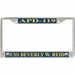 USS Beverly W. Reid APD-119 License Plate Frame