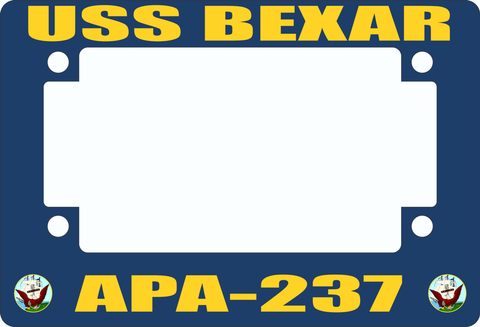 USS Bexar APA-237 Motorcycle Frame
