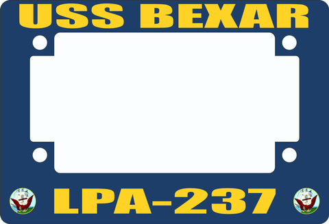 USS Bexar LPA-237 Motorcycle Frame