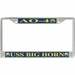 USS Big Horn AO-45 License Plate Frame