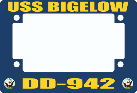 USS Bigelow DD-942 Motorcycle Frame