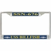 USS Billfish SSN-676 License Plate Frame