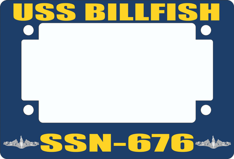 USS Billfish SSN-676 Motorcycle Frame