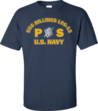 USS BILLINGS LCS-15 Rate PS Personnelman T-Shirt