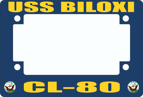 USS Biloxi CL-80 Motorcycle Frame