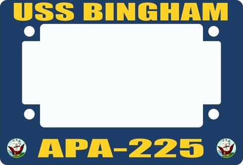 USS Bingham APA-225 Motorcycle Frame