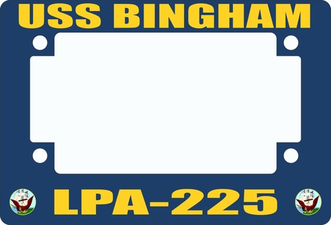 USS Bingham LPA-225 Motorcycle Frame