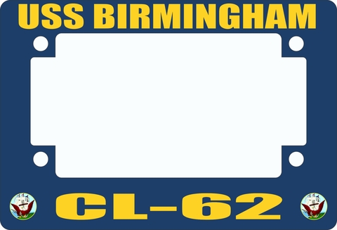 USS Birmingham CL-62 Motorcycle Frame