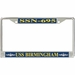 USS Birmingham SSN-695 License Plate Frame