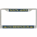 USS Birmingham SSN-695 License Plate Frame