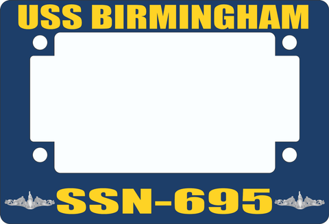 USS Birmingham SSN-695 Motorcycle Frame