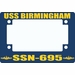 USS Birmingham SSN-695 Motorcycle Frame