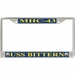 USS Bittern MHC-43 License Plate Frame