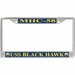 USS Black Hawk MHC-58 License Plate Frame
