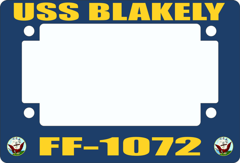 USS Blakely FF-1072 Motorcycle Frame
