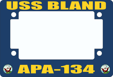 USS Bland APA-134 Motorcycle Frame