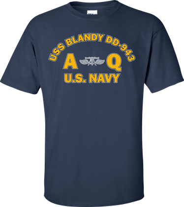 USS BLANDY DD-943 Rate AQ Aviation Fire Control Technician T-Shirt