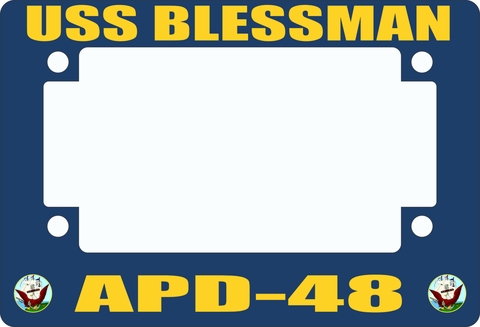 USS Blessman APD-48 Motorcycle Frame