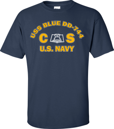 USS BLUE DD-744 Rate CS Culinary Specialist T-Shirt