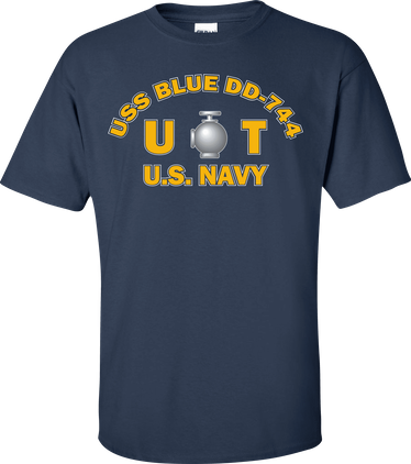 USS BLUE DD-744 Rate UT Utilitiesman T-Shirt