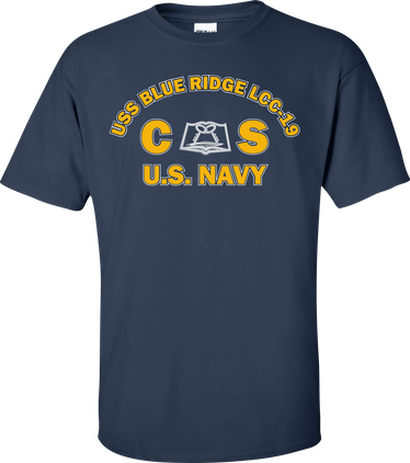 USS BLUE RIDGE LCC-19 Rate CS Culinary Specialist T-Shirt