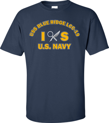 USS BLUE RIDGE LCC-19 Rate IS Intelligence Specialist T-Shirt