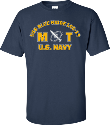 USS BLUE RIDGE LCC-19 Rate MT Missile Technician T-Shirt