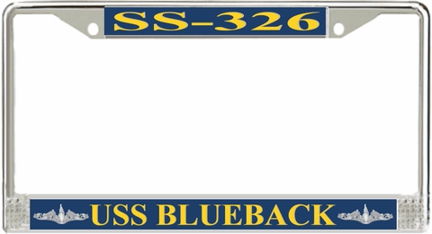 USS Blueback SS-326 License Plate Frame