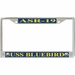 USS Bluebird ASR-19 License Plate Frame