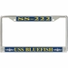 USS Bluefish SS-222 License Plate Frame