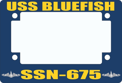 USS Bluefish SSN-675 Motorcycle Frame