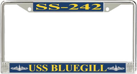 USS Bluegill SS-242 License Plate Frame