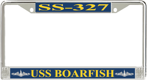 USS Boarfish SS-327 License Plate Frame