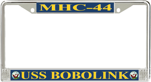USS Bobolink MHC-44 License Plate Frame