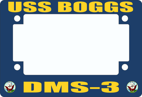 USS Boggs DMS-3 Motorcycle Frame