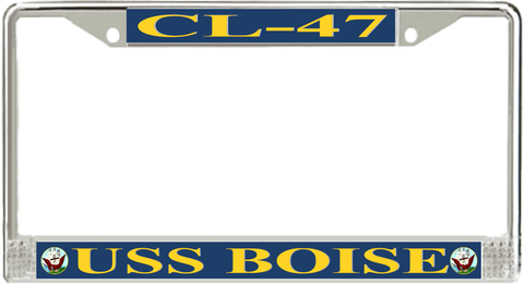 USS Boise CL-47 License Plate Frame