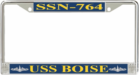 USS Boise SSN-764 License Plate Frame