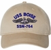 USS Boise SSN-764 with Dolphins Unstructured Dad Cap