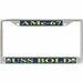 USS Bold AMc-67 License Plate Frame