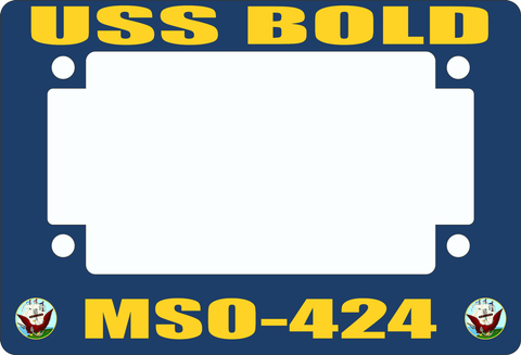 USS Bold MSO-424 Motorcycle Frame