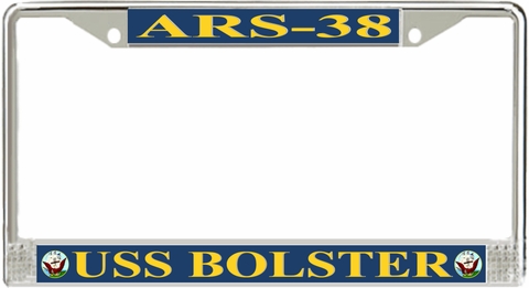 USS Bolster ARS-38 License Plate Frame