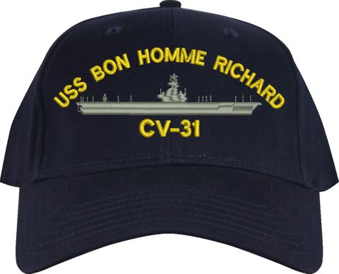 USS Bon Homme Richard CV-31 Imported Cap