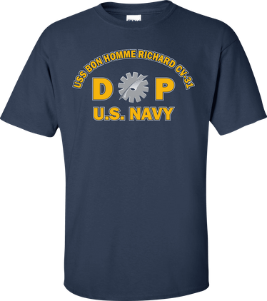 USS BON HOMME RICHARD CV-31 Rate DP Data Processing Technician T-Shirt