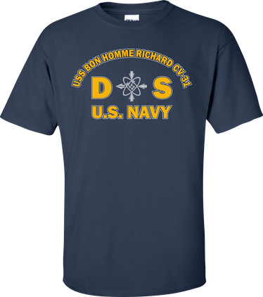 USS BON HOMME RICHARD CV-31 Rate DS Data Systems Technician T-Shirt