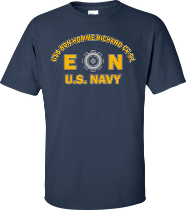 USS BON HOMME RICHARD CV-31 Rate EN Engineman T-Shirt