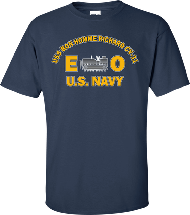 USS BON HOMME RICHARD CV-31 Rate EO Equipment Operator T-Shirt