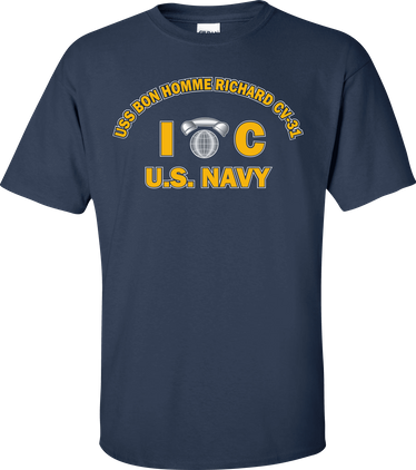USS BON HOMME RICHARD CV-31 Rate IC Interior Communications Electrician T-Shirt