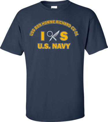 USS BON HOMME RICHARD CV-31 Rate IS Intelligence Specialist T-Shirt
